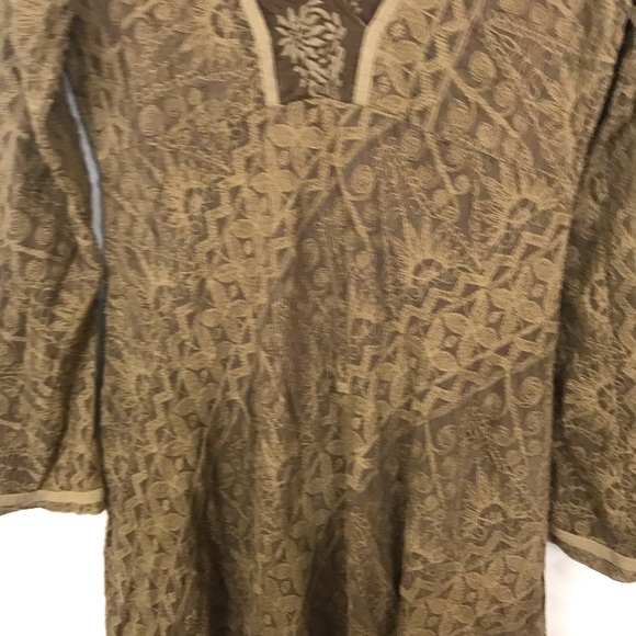 Johnny Was Sz Sm Embroidered Dress - Picture 4 of 7